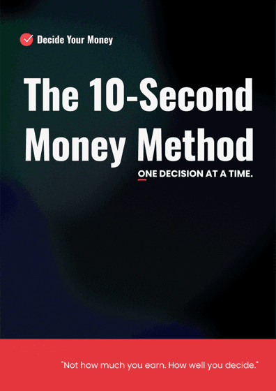 The 10-Second Money Method guide cover